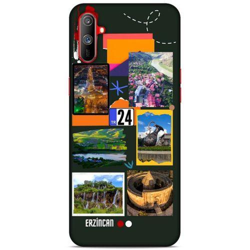 Lopard Oppo Realme C3 Uyumlu Kılıf Şehirli ※ (24) Erzincan Darbe Emici Kılıf