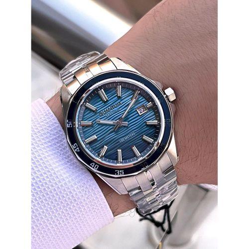 Quantum Sapphire Cizilmez Cam Çelik Kordon 2 Yıl Garantili 10 Atm Erkek Kol Saat EDG.1211.390