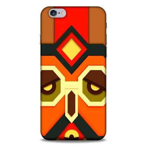 Lopard Apple Iphone 6S Plus Uyumlu Kılıf Soyut Sanat (6) Desenli Silikon Kılıf