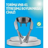 Titreşimli Boyun Masaj Aleti Gri Renk