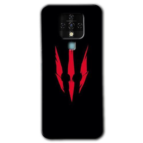 Potkal Hediye Fabrikası Tecno Camon 16 Kılıf HD Desen Baskılı Arka Kapak - Samurai Girl