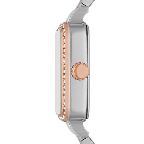 Fossil FBQ3907 Quartz Çelik Rose/Gri Beyaz Kadran 28 mm Kadın Kol Saati