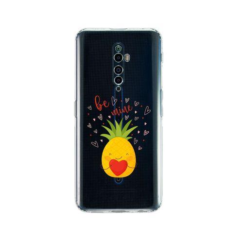 Oppo Reno 2Z Be Mine Desenli Premium Şeffaf Silikon Kılıf