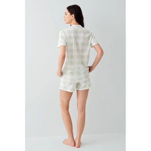 Arnetta 3578-s Kadın Gömlek Pijama Şort Takım