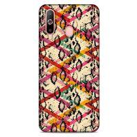 Samsung Galaxy A60 Kılıf Pastel Renkler (14) Lansman Kılıf Kırmızı Krem