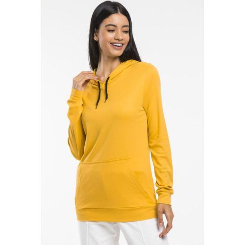 Kadın Kapş. Kanguru Cepli Sweatshirt spr21k25