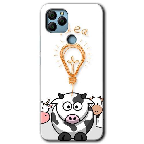 General Mobile GM 22 Plus Kılıf HD Desen Baskılı Arka Kapak - İdea Lamp