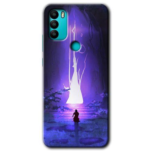 General Mobile GM 21 Plus HD Baskılı Kılıf + 9D Tam Ekran Koruyucu - Wanderer Silhouette