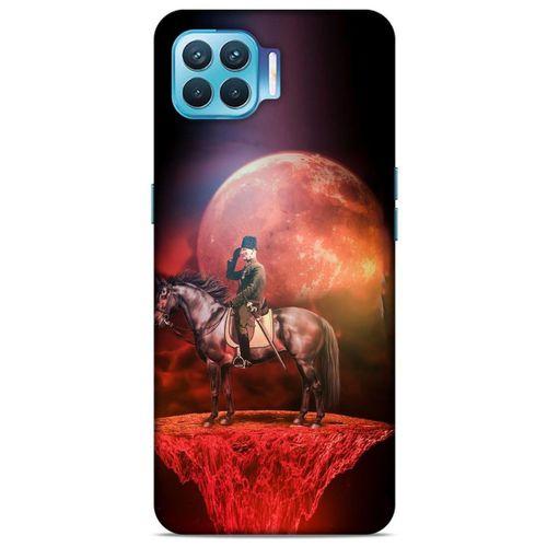 Oppo Reno 4 Lite Kılıf Atatürk (49) Ultra Silikon Kılıf Uzay