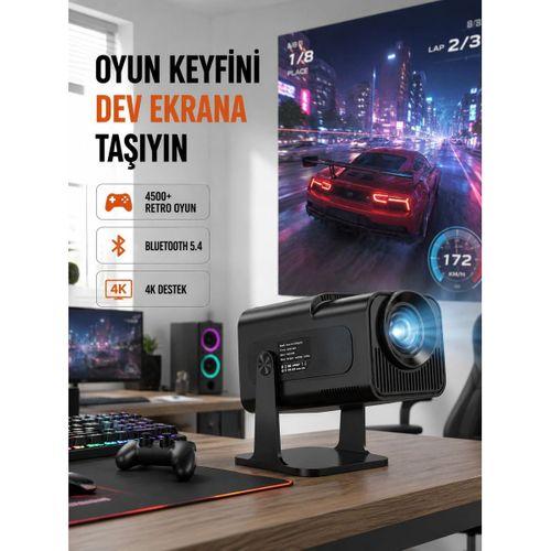 Hcs350pro Android 11 İşletim Sistemli Mini Projektör Yeni Nesil
