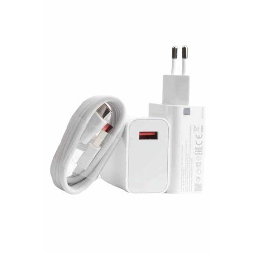 Beyaz Ultra Plus Hızlı Şarj Seti Şarj Adaptörü Ve Kablosu 67w