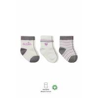 3'lü Penye Boy And Girl Soket Çorap Bs10114 Gri