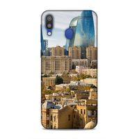 Samsung Galaxy M20 Uyumlu Kılıf Azarbaijan (31) TPU Kılıf Bakü Kuleler