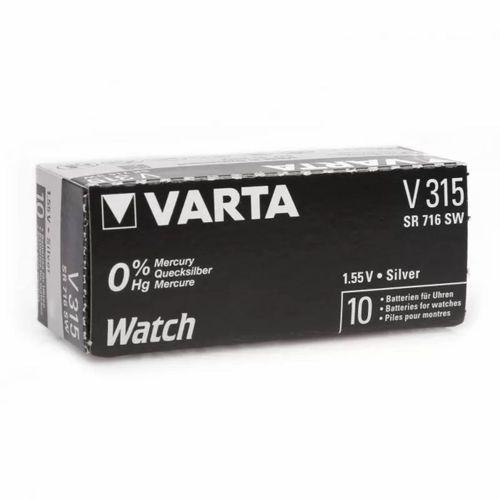 Renata 315 Sr716sw 1.55v Alkalin Saat Pili 10 Adet