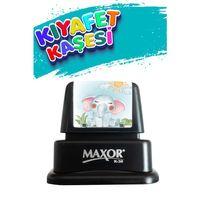 Kıyafet Kaşesi Fil Temalı Öğrenci Kaşesi / Kıyafet Etiketi / Kumaş Kıyafet Kaşesi