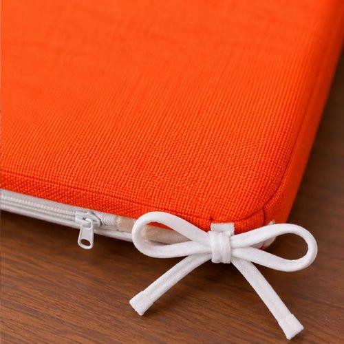 4’lü Düz Bağcıklı Sandalye Minderi · 40 × 40 × 4 cm · Turuncu · 40 × 40 × 4 cm · 4 adet