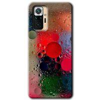 Redmi Note 10 Pro Kılıf HD Desen Baskılı Arka Kapak - Wet Bubbles + Kırılmaz Cam