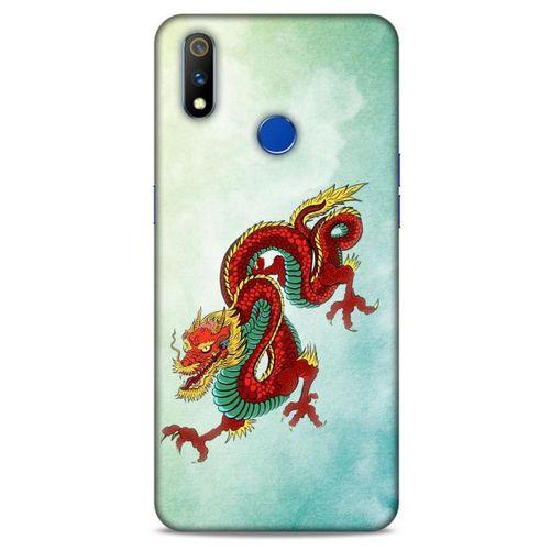 Casper Via S Kılıf Dragons (25) Antişok Kapak Tatoo Sarı Kırmızı Ejderha