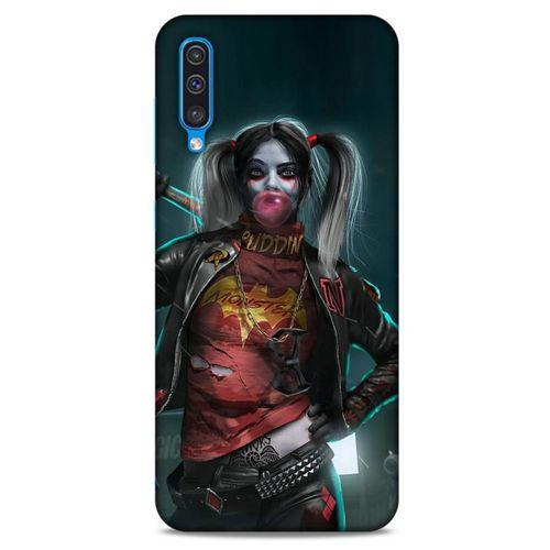 Samsung Galaxy A50 Uyumlu Kılıf Harley Quinn (7) Telefon Kılıfı Koyu Yeşil