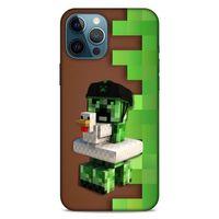 Lopard Apple iPhone 12 Pro Max Uyumlu Kılıf PiXel (35) Fit Design Kılıf Creeper