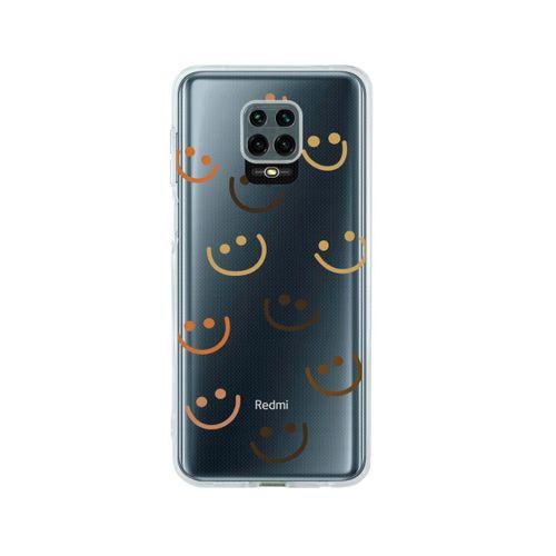Xiaomi Redmi Note 9 Pro Smile Şeffaf Telefon Kılıfı