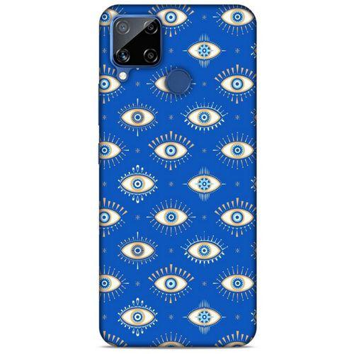 Nazarium (46) Desenli Silikon Kapak Oppo Realme C15 Kılıf