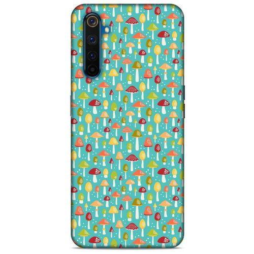 Frutix Mantar 01 Oppo Realme 6 Kılıf Desenli Silikon