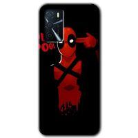 Oppo A16 HD Baskılı Kılıf + 9D Tam Ekran Koruyucu - DeadPool 4