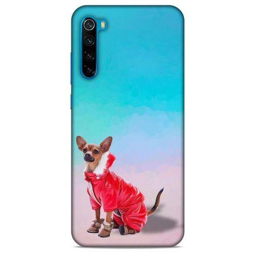 Xiaomi Redmi Note 8T Kılıf Köpek Kıyafetleri (17) Tasarım Kılıf Russian Chihuahua Mont