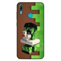 Lopard Huawei Y7 2019 Uyumlu Kılıf PiXel (35) Fit Design Kılıf Creeper