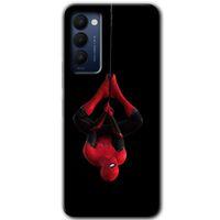 Potkal Hediye Fabrikası Tecno Camon 18 Kılıf HD Desen Baskılı Arka Kapak - Örümcek Adam