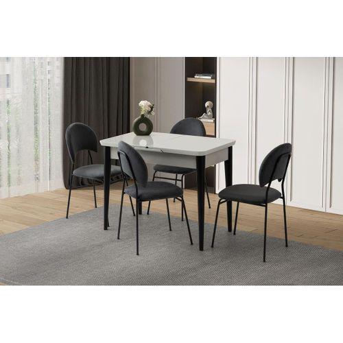 Tekno Suna MDF Açılır Mutfak Masa Sandalye Takımı 60x100