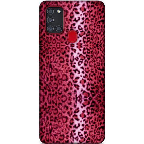 Leopar Kırmızı Samsung Galaxy Note 10 Lite Kılıf