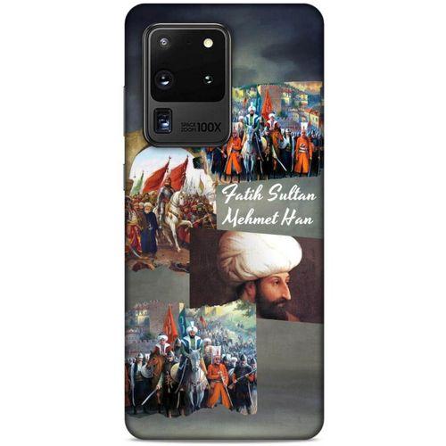 Samsung Galaxy S20 Ultra Uyumlu Kılıf Ottoman (3) Kapak Fatih Sultan Mehmed