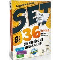 8. Sınıf Din Kültürü ve Ahlak Bilgisi SET 36 Haftalık Kazanım Denemeleri Ünlüler Yayınları