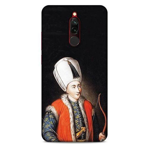 Xiaomi Redmi 8 Uyumlu Kılıf Ottoman (27) Tasarımlı Kılıf Genç Osman