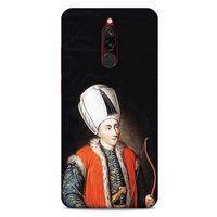 Xiaomi Redmi 8 Uyumlu Kılıf Ottoman (27) Tasarımlı Kılıf Genç Osman