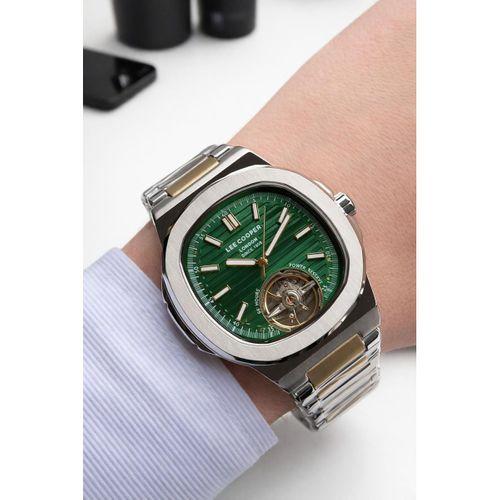 Lee Cooper Otomatik Erkek Kol Saati 50 Mt Suya Dayanıklı Çelik Kordon Bileklik Hediyeli VS.BLKT.0900