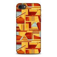 Lopard Apple Iphone 7 Uyumlu Kılıf Wood'X (44) Tough Armor Kılıf Desenli