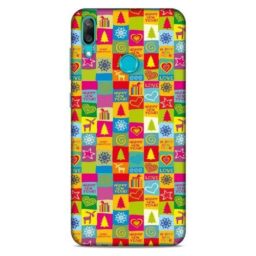 Yılbaşı Süsleri 10 Huawei Y7 2019 Kılıf Silikon Kapak