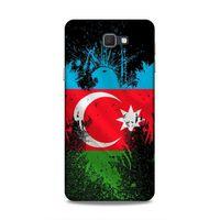 Samsung Galaxy J7 Prime Uyumlu Kılıf Azarbaijan (34) Slim Armor Kılıf Bayrak