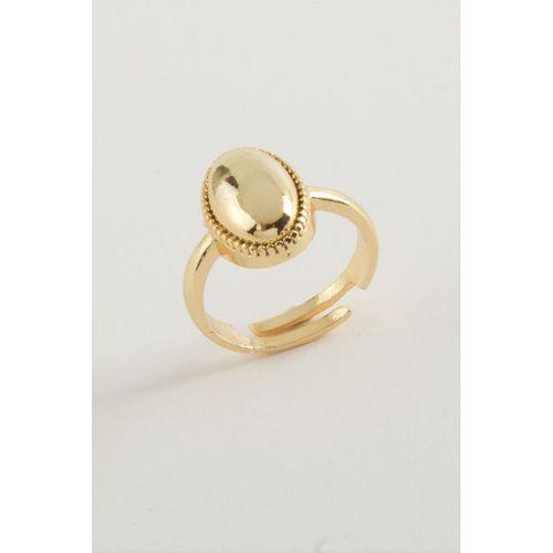 Oval Metal Yüzük