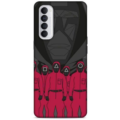 Oppo Reno 4 Pro Uyumlu Kılıf Squid Game (5) Koruma Kabı Myung-Ok