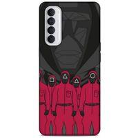 Oppo Reno 4 Pro Uyumlu Kılıf Squid Game (5) Koruma Kabı Myung-Ok