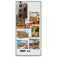 Lopard Samsung Galaxy Note 20 Ultra Uyumlu Kılıf Şehirli ※ (47) Mardin Crystal Flex Kılıf