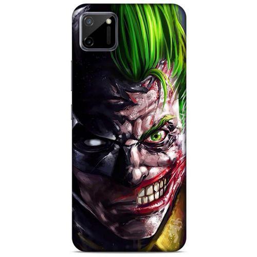 Realme C11 Uyumlu Kılıf Joker (39) Liquid Crystal Kılıf Çelik mavisi