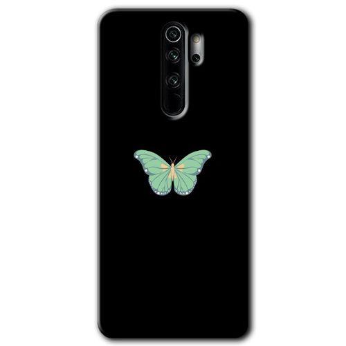 Xiaomi Redmi Note 8 Pro Kılıf Baskılı Arka Kapak - Butterfly Tree +Tam Ekran Koruyucu