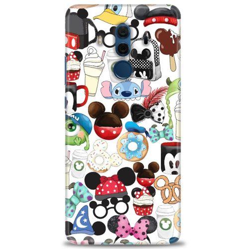 Huawei Mate 10 Pro Kılıf HD Baskılı Kılıf - Donut ve Dondurmalar + Tam Ekran Koruyucu