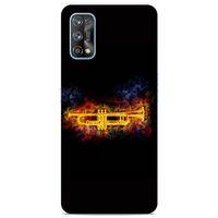Lopard Oppo Realme 7 Pro Uyumlu Kılıf FireX (37) Silicone Cover Saksafon