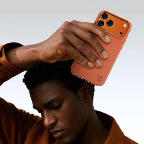 iPhone 17 Pro Kılıf M-Safe Şarj Özellikli Polimerik Deri Raptic Urban Nano Kapak